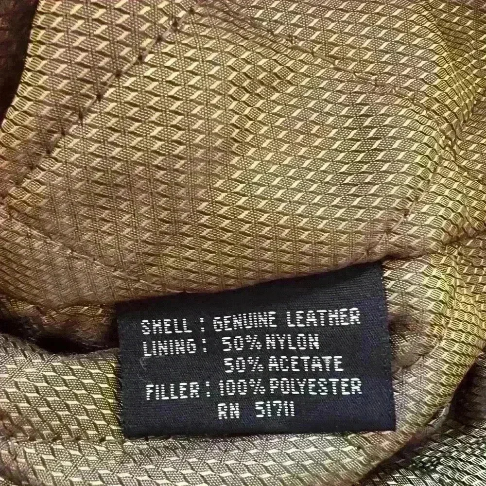 Andrew Fezza 100% Leather Coat